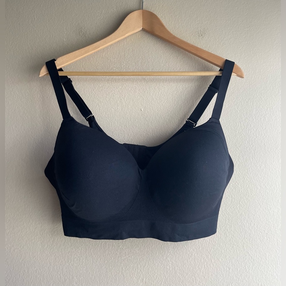 New Feelingirl Women Black Bra Size XXL